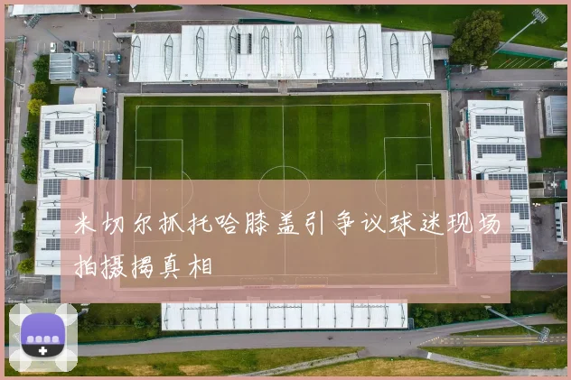 米切尔抓托哈膝盖引争议球迷现场拍摄揭真相